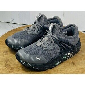 Puma Pacer Future Heat Lightning sneakers in grey with a black Sz 12C